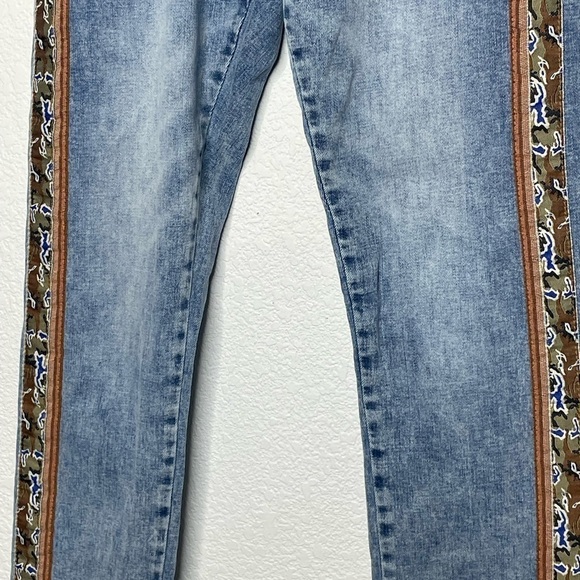 Pilcro jeans mid-rise slim boyfriend side stripe 26 - Picture 4 of 9